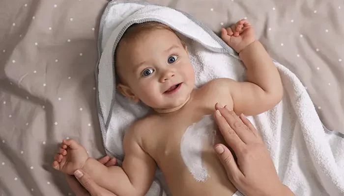 Как ухаживать за кожей ребенка первых лет жизни